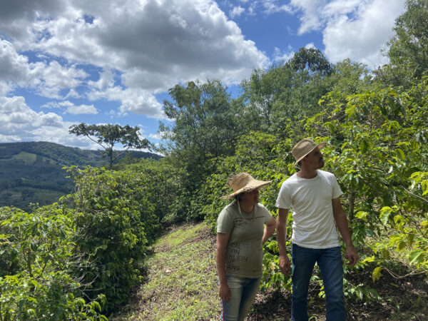 Maria und Paolo auf der Sitio Sao Jose